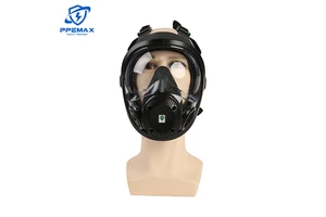 Full Face Respirator Mask with Filters Industrial Chemical Protection Against Dust Paint Fume Organic Vapor Direct Sale