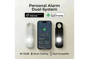 Portable Rechargeable Self Defense Safety Emergency Alarm Personal Alarm Compatible With IOS And Android