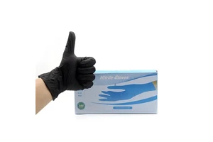 CR Quality Rubber Nitrile Powder Free Disposable Gloves for Car Working