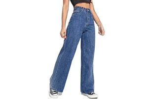 Premium Quality Women's Casual Skinny Jeans Pants Breathable 100% Organic Cotton Mid Waist Customized Color Summer Light Solid
