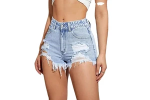 2026 Hot Selling Women's Denim Shorts Fashion Casual Slim Fit Design for Summer Sexy Wholesale Jeans
