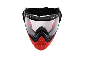 Soft PE Full Face Mask with Anti Fog Thermal Lens Paintball Protective Mask