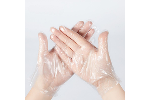 USA Direct Disposable HDEP TPE Food Grade Waterproof Eco-friendly Silicone-free Transparent Breathable Durable Safety Gloves for