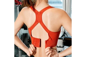 Cross Shoulder Straps Seamless Wirefree Sujetador Deportivo Fitness Gym Yoga Bra High Impact Sports Bras For Womens