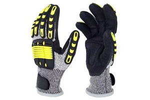 Custom Anti-Cut & Impact TPR Construction Safety Gloves Secure & Protective Product