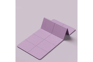 Foldable Anti Slip Custom Logo Eco Friendly TPE Material Yoga Mat Playmat