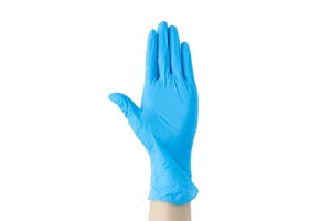 Premium Blue Disposable Nitrile Gloves Powder-Free Protective Work Gloves