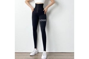 Yoga Pants Hot Selling Double Breasted Yoga Leggings Women's Comfortable High Waist Stretch Abdominal Fitness Pants