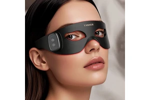 Yanxer OEM ODM 3D Under Eey Skin Care Tool Microcurrent Glasses Dark Circles Eye Bags Massager For Eyes Fatigue Puffiness Relief