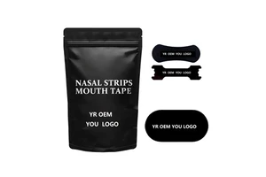 Most Popular Clear Drug-Free Nose Strips OEM Anti-Snoring Relief Nose Strips For Nasal Congestion Stop Snoring Products