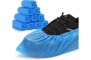 Indoor CPE Disposable Shoe Covers | Dust-Proof Floor Guards for Home, Apartment & Office Daily Use