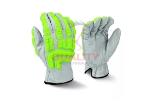 Multi purpose safety gloves with breathable lining and strong grip ensure hand protection for handling tools and sharp objects