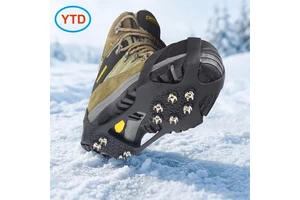 High Quality Anti-Slip Rubber Shoes Cover IceCleats for Safety Footwear with Ice Cleats for Snow and Ice