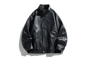 Oversized Elegant Mink Female With Camouflage Shell Trade Con Boys Women\u0027s Leather Bomber Jacket