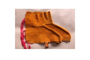 Welder's Foot Covers Second Layer Cowhide Heat Insulating Splash Proof For Welding Industry Plain Toe Safety Shoe Covers
