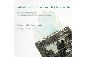 LOW MOQ Vegan Hyaluronic Acid Seaweed Extract Vitamin C Retinol Anti-Aging Facial Sheet Mask Hydrating Revitalizing Benefits