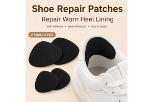 Women's Shoe Heel Repair Patch Self Adhesive Sneaker Hole Fix Sticker Breathable Anti-Wear High Elasticity Sponge Lining