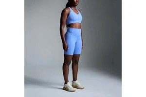 Hot Sale Women Scoop Neckline High Support Gym Bra Racerback Internal Elastic Band Quick Dry Second Skin Workout Yoga Tank Tops