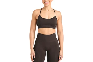 New Design Women's Athletic Bra Built in Cups Wide Elastic Band Gym Running Ladies Sports Bra