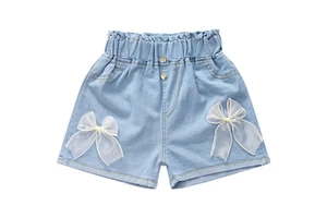 Hot Sell Top Quality Denim Shorts Women Denim Shorts For Women's Cotton Jeans Casual Pockets Style charm pocket cargo wrap