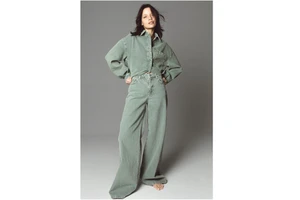 Women's Cotton Polyester Blend Denim Suit Set Solid Twill Printed Jacket Pants with Matching Jeans for All Seasons for Summer