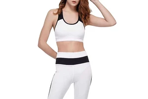 New cotton Sports Bra for Women Soft Skinny Ladies Lingerie Yoga Gym Elasticity custom logo Sports Bra Moisture Wicking
