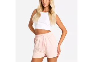 2025 New Hot Women's High Waist Breathable Short Jeans Wholesale Printed Large Size Fashion Denim Shorts