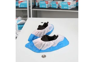 Disposable Anti-Slip PE CPE Nonwoven Shoecover PP Shoe Cover for Protection Safety Product
