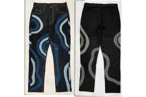 Customize 2022 New Trend Raw Denim Men's Denim Pants Men's Trousers