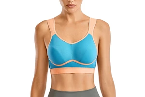 High Quality Women's Sports Yoga Top Quick Dry Active Sports Bra Spandex/Polyester/Cotton Custom Sizes & Colors