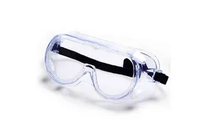 Protective Safety Goggles Windproof Shockproof Anti-Fog Plastic Frame for Industrial Use & Medical Care