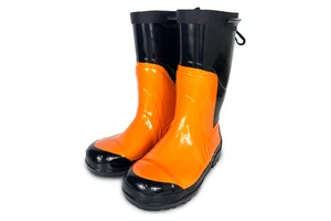 Multiple Functions Rubber Waterproof Steel Toe Safety Anti-sawing Logging Chainsaw Work Boot