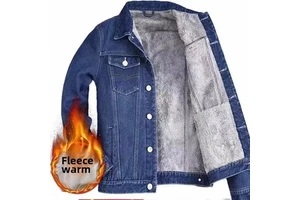 New Breathable Warm Winter Jeans Man Jackets 100% Cotton Premium Denim Men's Jackets Customize Washed Jacket For Men