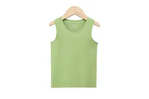 Hot Selling Women's Ribbed Yoga Tank Top Custom Logo New Seamless Sexy Cropped Gym Wear for Sports Fitness Thermal Jogging Tops
