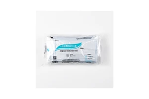 3-Layer Disposable Facemask with Earloop Blue and White Non-Woven Medical Protective Face Mask Surgical Type