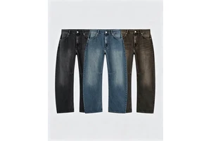 SHENZHU 2026 Spring/Summer Fashionable European and American Men's Casual Versatile Loose-fitting Denim Pants 0840468 0840
