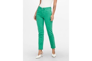 Mint Women's Summer Jeans Mid Waist Wide Leg Boot Cut Breathable Eco-Friendly Custom Colors & Logo OEM Service