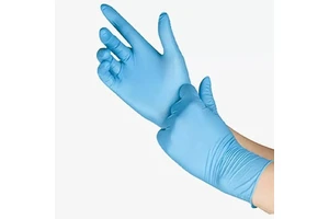 Disposable Nitrile Gloves 40-Pack Portable Thickened Fingertips Texture Wear-Resistant Safety Household Kitchen Individually