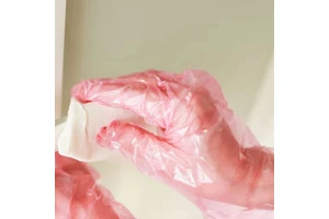 Waste Management Disposable HDPE Gloves Puncture & Cut Resistant for Trash Collection & Recycling