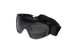 Customized Taiwan Economic Anti-Scarch PC Lens PVC Frame Safety Goggles Elastic Band ANSI Z87.1 General Purpose Eye Protector