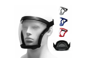 Full Face Shield Protection Mask Transparent Work Facial Protector Face Faceshield Outdoor Protective Heating Home Kitchen Tools