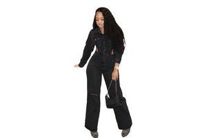 Elastic Denim Jumpsuit Top Choice for Fashionistas in and Women S Stylish Overalls
