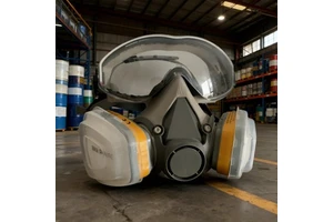 Factory Spot Supply Respirator Half Face Mask Cover Breathing Filter Gas Mask Wholesale Price