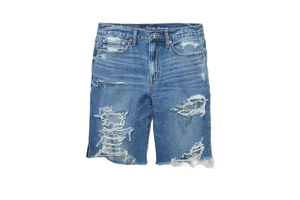 High Quality Denim Shorts for Women Hot Ladies High Waist Jeans Shorts Summer Fashion Street Style custom denim shorts