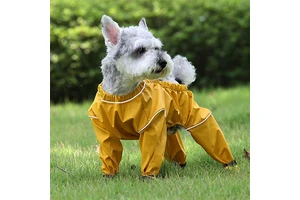 Dirtyproof Suspender Dog Jumpsuit Paws Protector Waterproof Shoes Clothes Walking Running Hiking Pants Keep Floor Pet Trousers