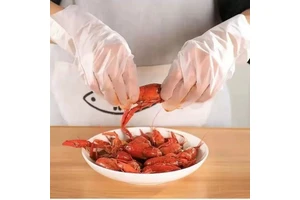 Factory Direct Disposable Safety Gloves for Food Hairdressing Kitchen Tattoo Beauty Salon-Transparent Vinyl Gloves