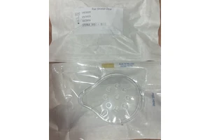 Clear Polycarbonate Corneal Shield with Retinal Support Ring for Ophthalmic Procedures Eye Protection Device for Surgical Use