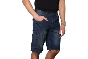 Summer Men's Breathable High Waist Denim Jean Shorts 100% Cotton Customizable Outerwear