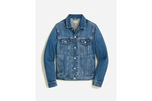 Men's Denim Jean Jacket Men Casual Outwear Fall Jacket Button up Coat Oversize Denim Jacket Vintage Wash Made in Pakistan