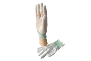 ALLESD Top Fit Custom Fingertip PU Coated Gloves Industrial Working Safety Gloves